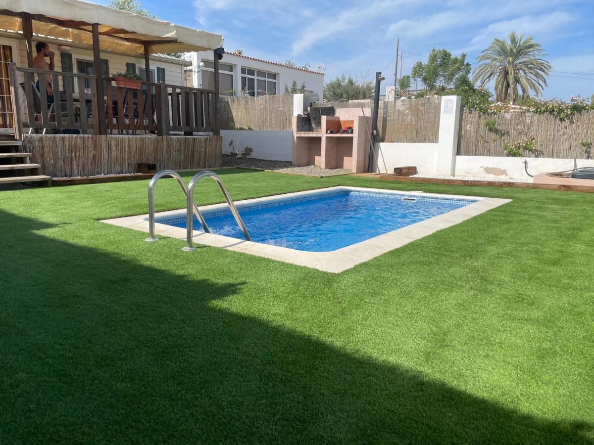 Chalet-Home Familiar "Cal India" "Pet Friendly" Sant Carlos de la Ràpita المظهر الخارجي الصورة